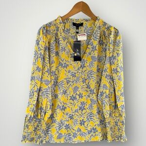 🎉5 for $45🎉 NWT eclair top blouse shirt size L